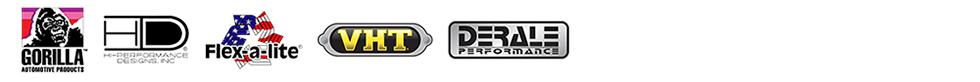 Gorilla Automotive Products, Hi-Performance Designs, Inc., Flex-a-Lite, VHT, Derale Prformance