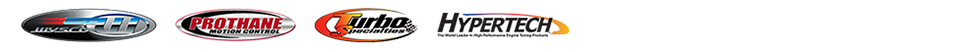 Wysco, Prothane Motion Control, Turbo Specialties, Hypertech